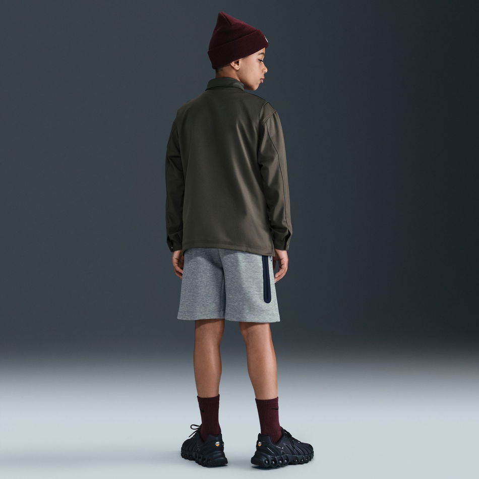 Tech Fleece Short Çocuk Gri Şort
