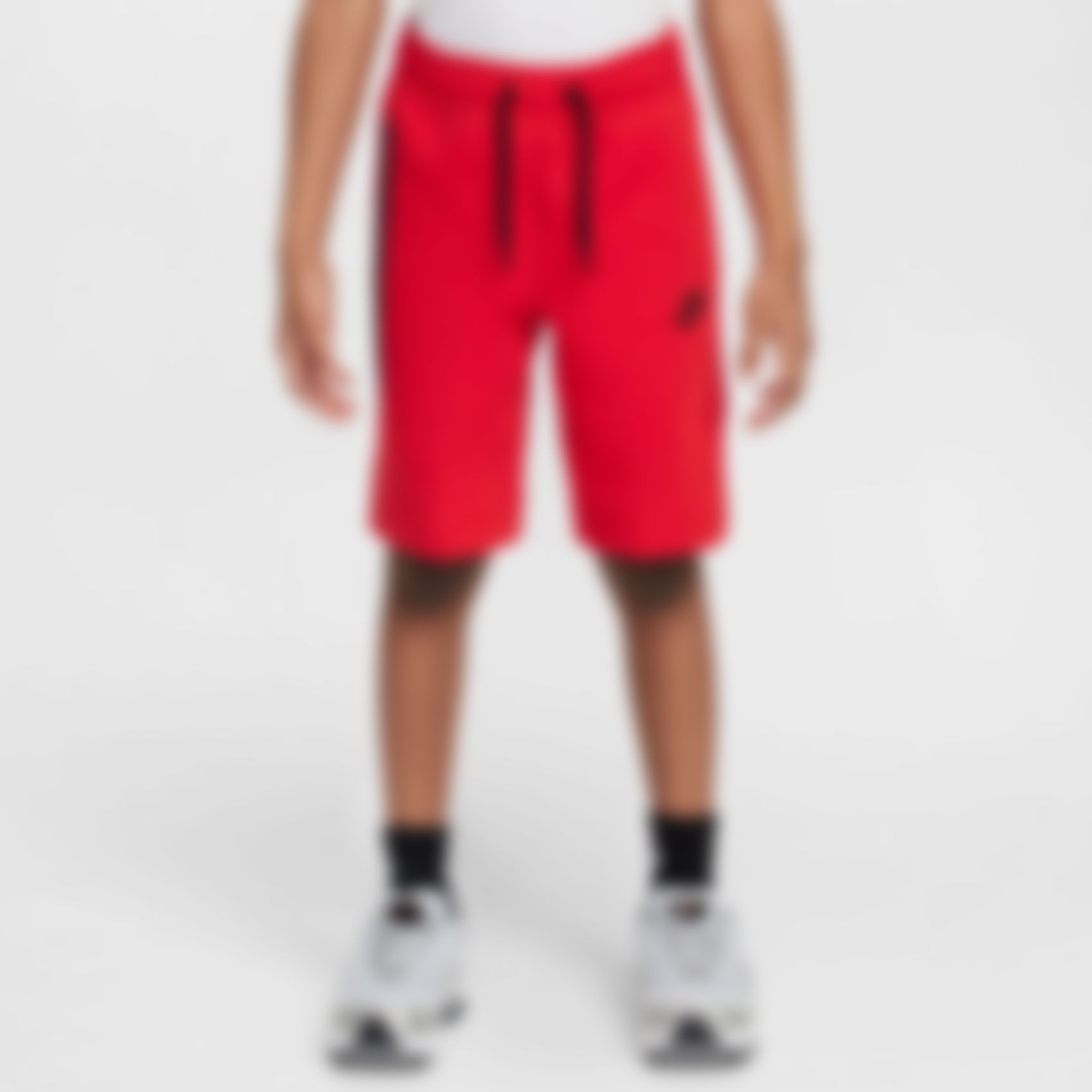 NIKE - Tech Fleece Short Çocuk Kırmızı Şort