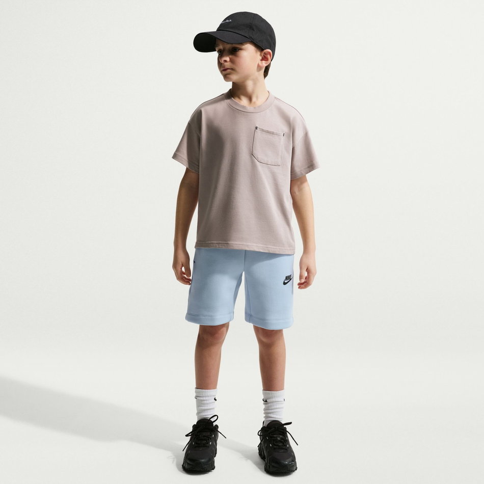 Tech Fleece Short Çocuk Mavi Şort