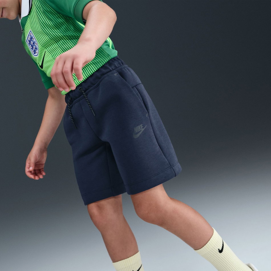 Tech Fleece Short Çocuk Mavi Şort