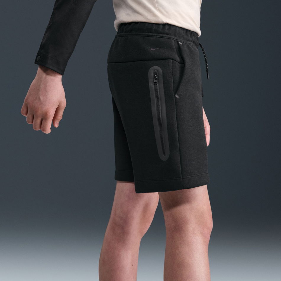 Tech Fleece Short Çocuk Siyah Şort