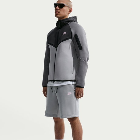 NIKE - Tech Fleece Short Erkek Gri Şort