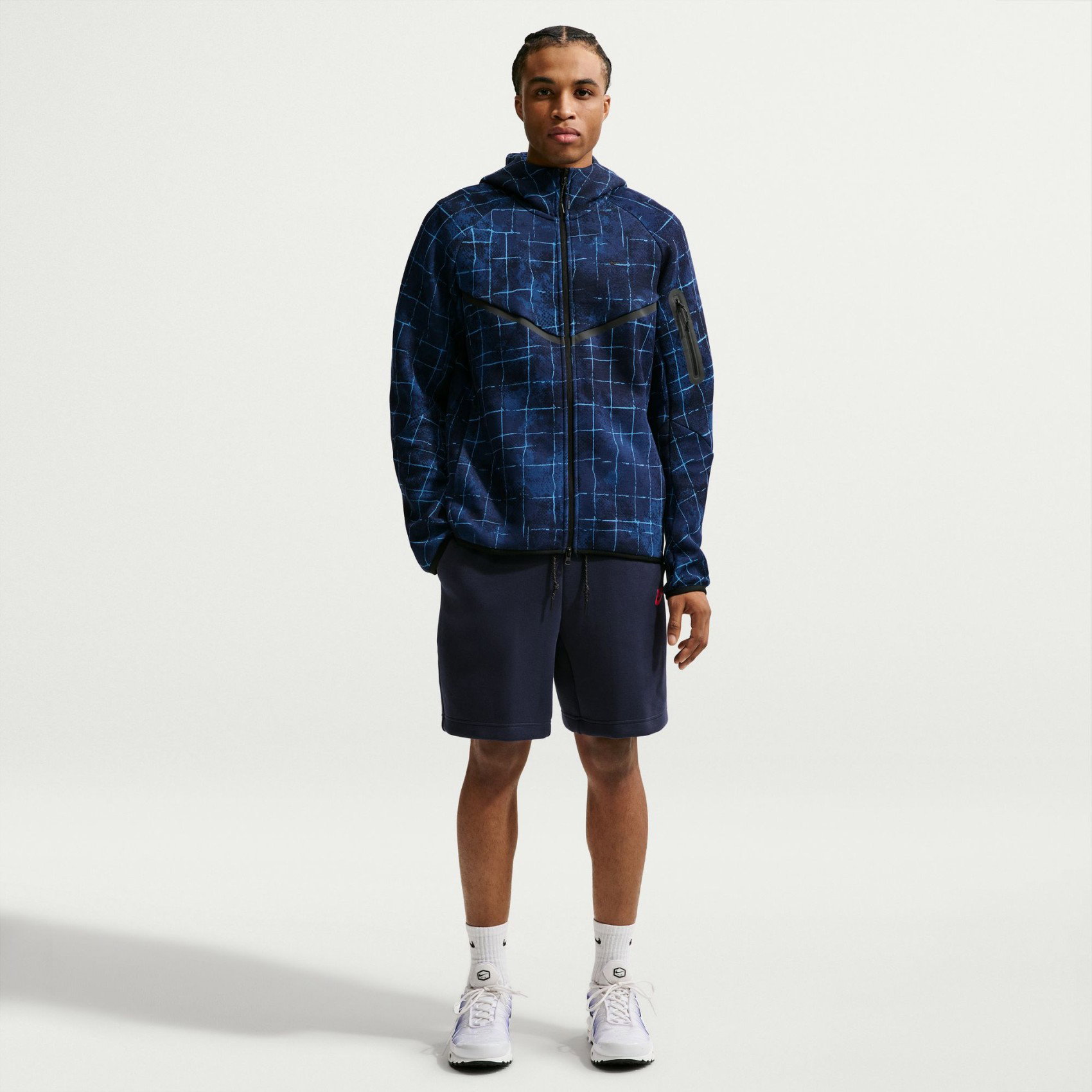 Nike Tech Fleece Short Erkek Lacivert Şort IM0693-453