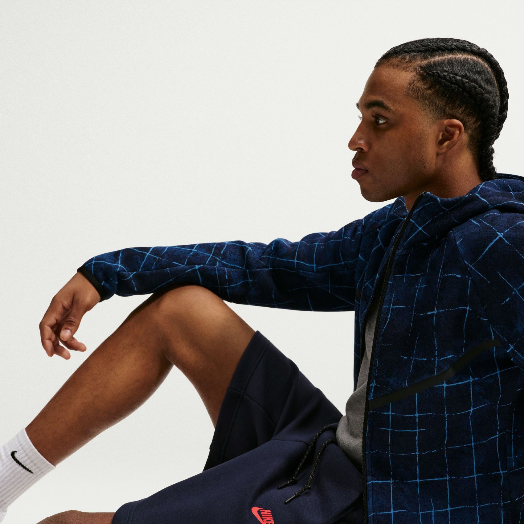 Nike Tech Fleece Short Erkek Lacivert Şort IM0693-453