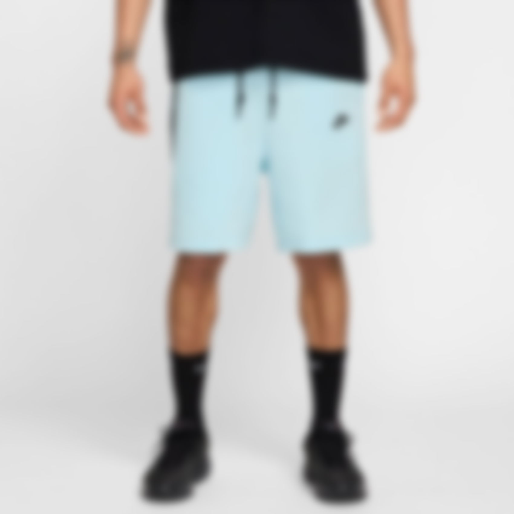NIKE - Tech Fleece Short Erkek Mavi Şort