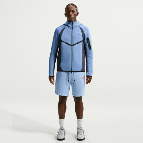NIKE - Tech Fleece Short Erkek Mavi Şort