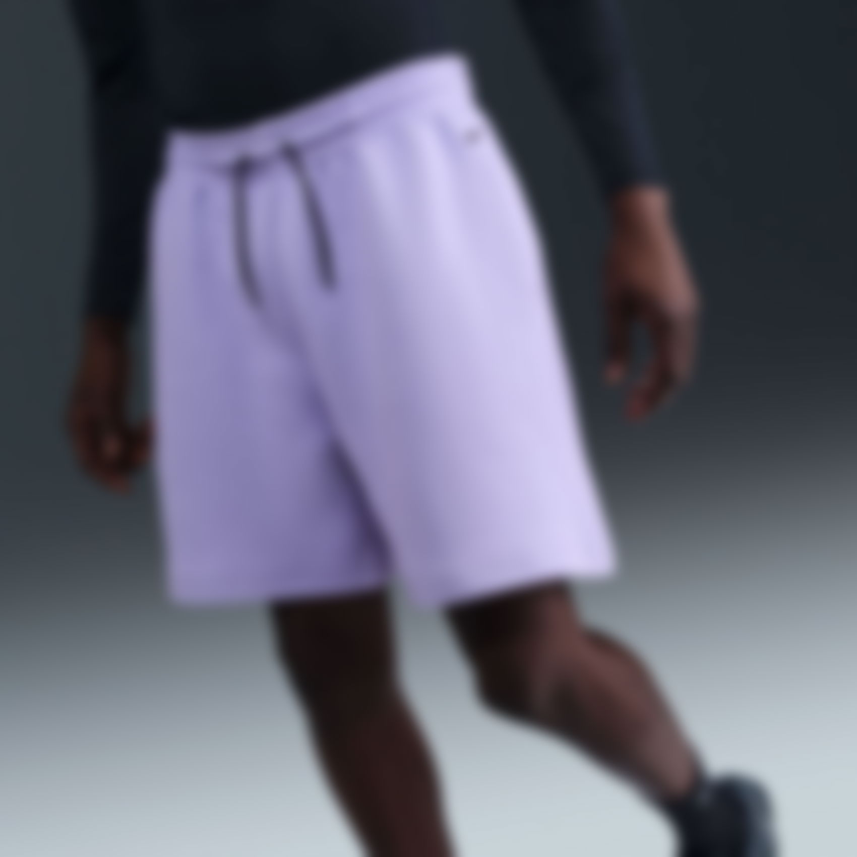 NIKE - Tech Fleece Short Erkek Mor Şort