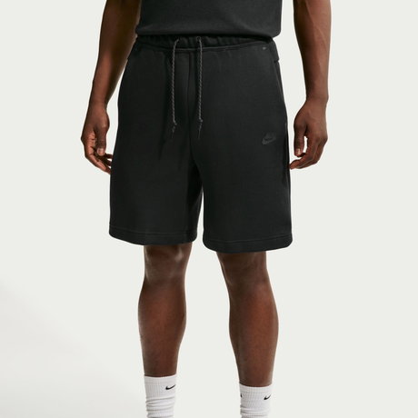 NIKE - Tech Fleece Short Erkek Siyah Şort (1)