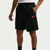 NIKE - Tech Fleece Short Erkek Siyah Şort (1)