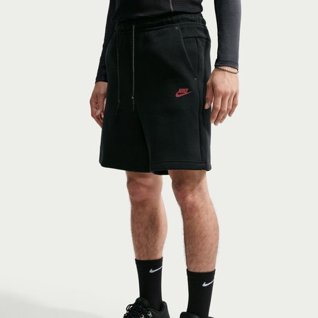 NIKE - Tech Fleece Short Erkek Siyah Şort