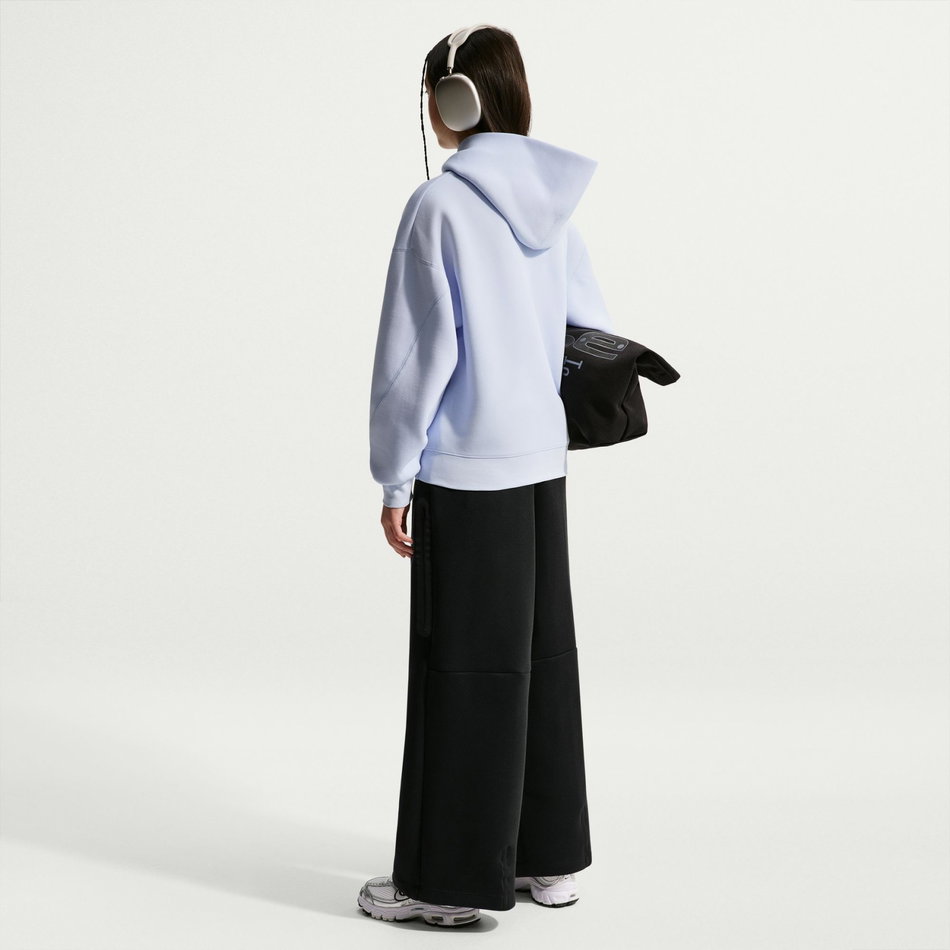Tech Fleece Wide Leg Pant Çocuk Siyah Eşofman Altı