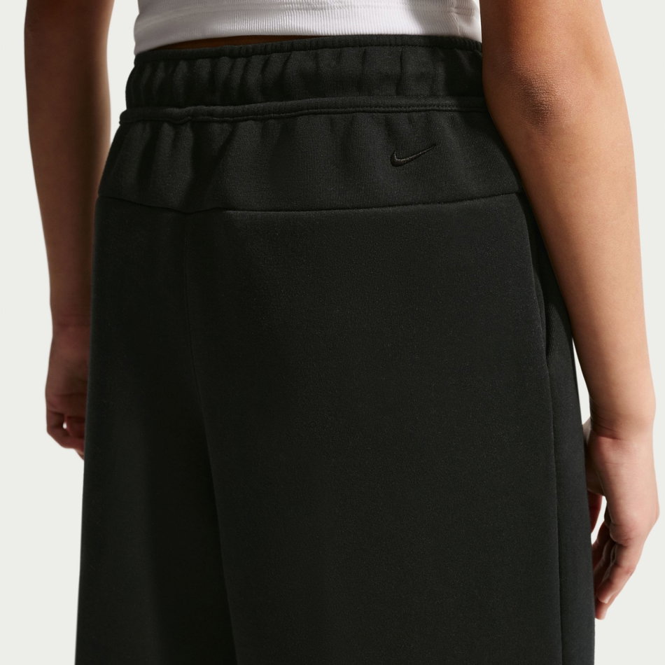 Tech Fleece Wide Leg Pant Çocuk Siyah Eşofman Altı