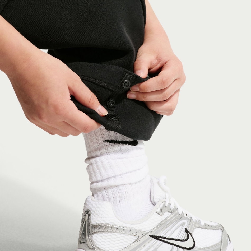 Tech Fleece Wide Leg Pant Çocuk Siyah Eşofman Altı