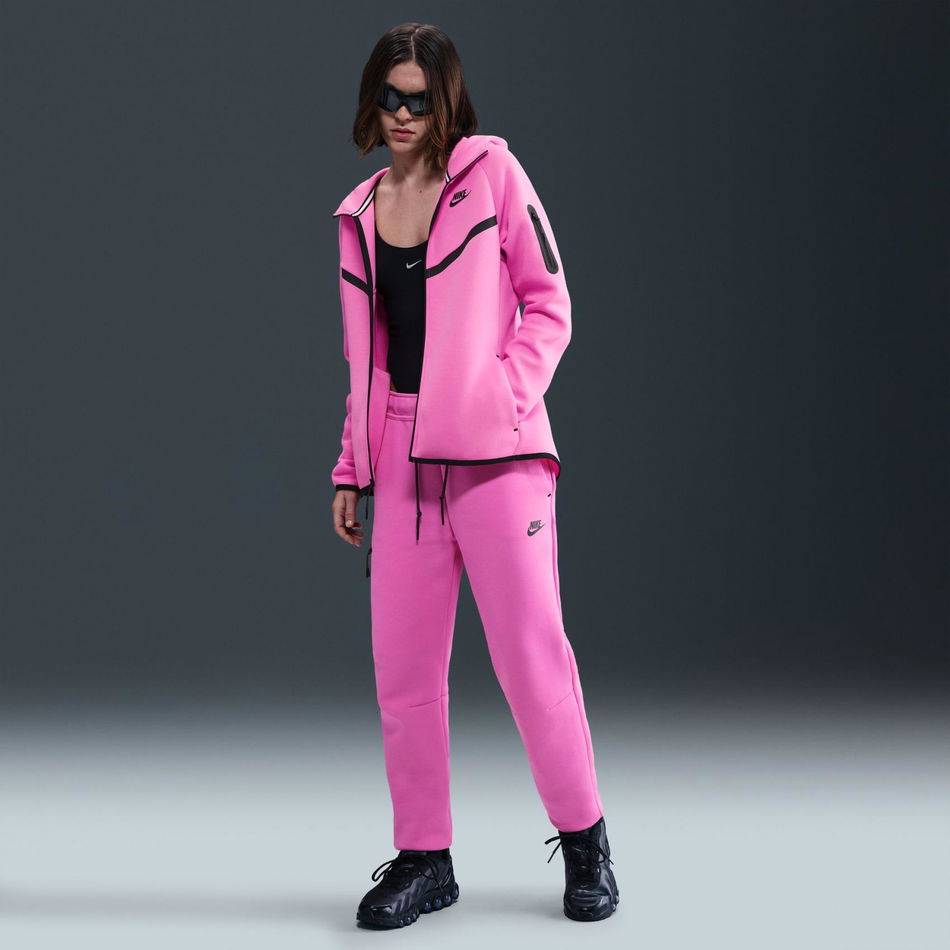 Tech Fleece Windrunner FZ Hooded Kadın Pembe Sweatshirt
