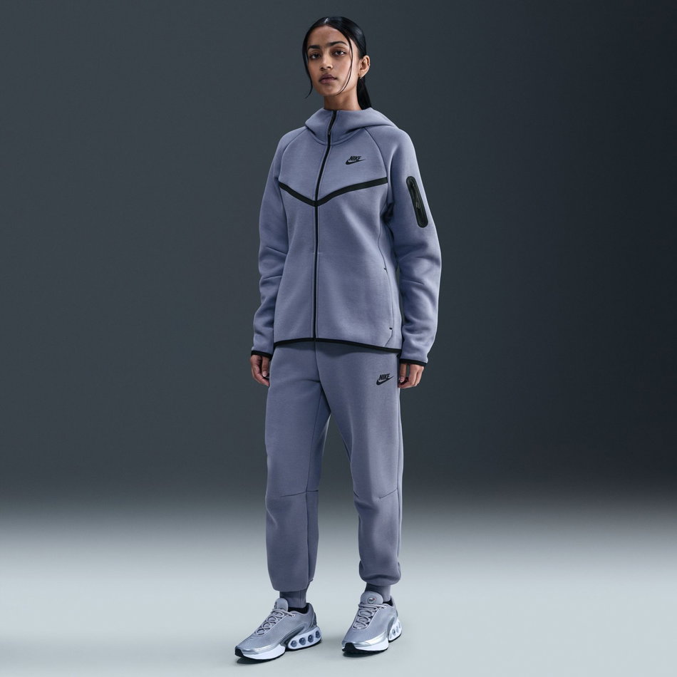 Tech Fleece Windrunner FZ Hoodie Kadın Mavi Sweatshirt