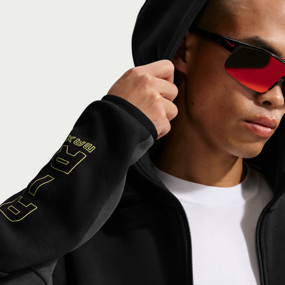 Tech Fleece Windrunner Fz Jacket Erkek Siyah Sweatshirt