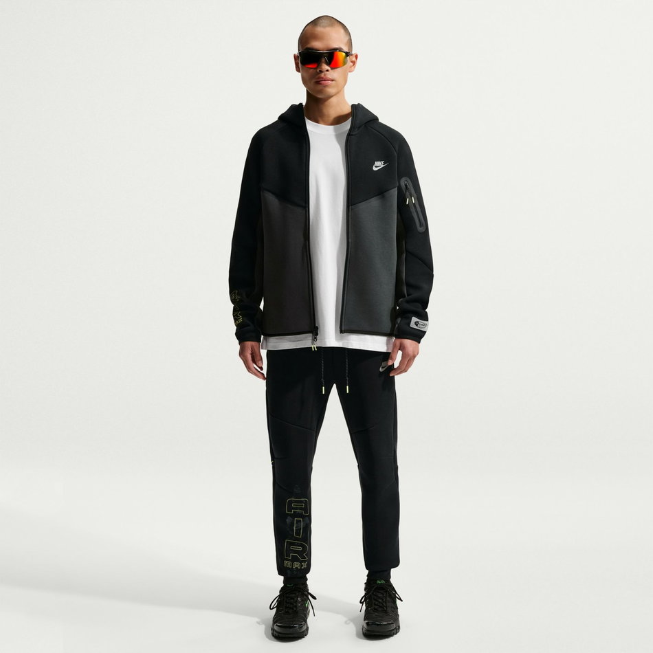 Tech Fleece Windrunner Fz Jacket Erkek Siyah Sweatshirt