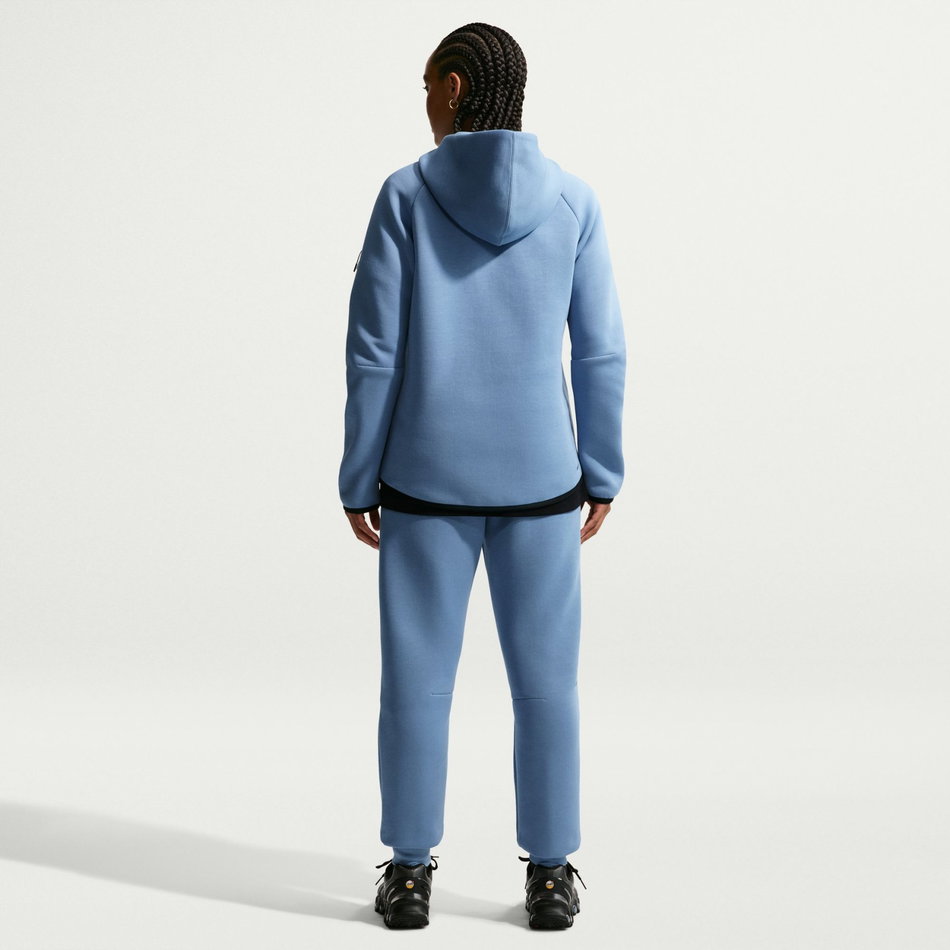 Tech Fleece Wr Fz Hoodie Kadın Mavi Sweatshirt