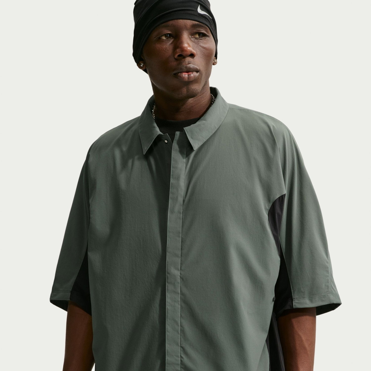 Мужская рубашка Nike Tech Helios Sun Dri-FIT Ss Gömlek