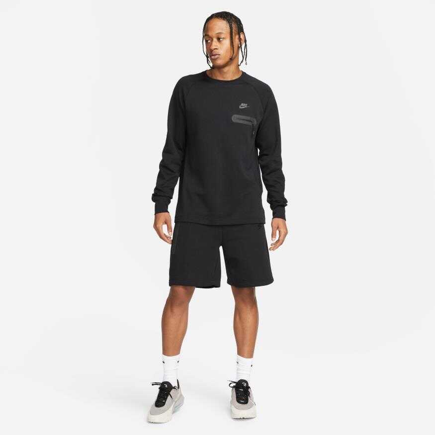 Nike Tech Long Sleeve Top Erkek Sweatshirt FD9880 010