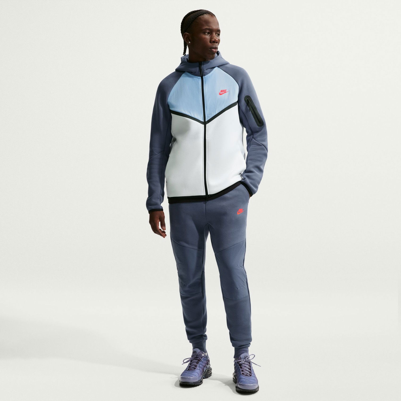 Nike Tech Mix Jogger Erkek Mavi Eşofman Altı IH4303-491