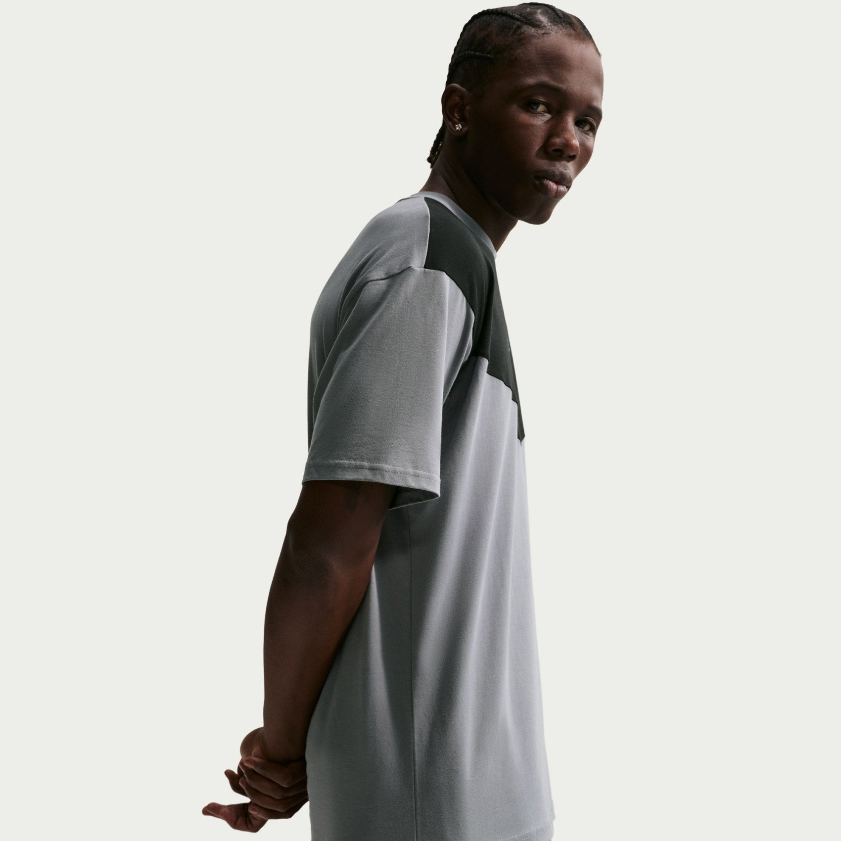 Nike Tech Mix Tee Erkek Gri Tişört IH4301-011
