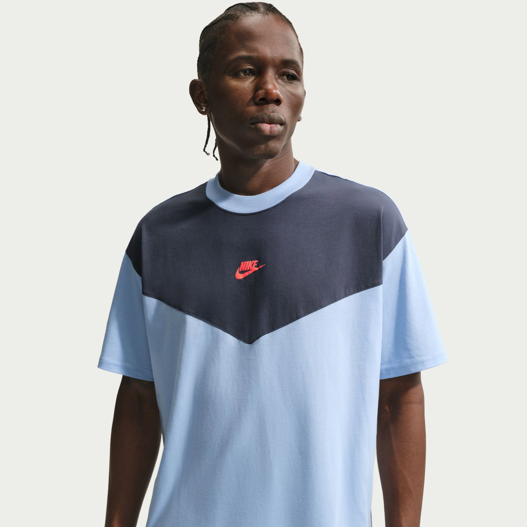 Nike Tech Mix Tee Erkek Mavi Tişört IH4301-422