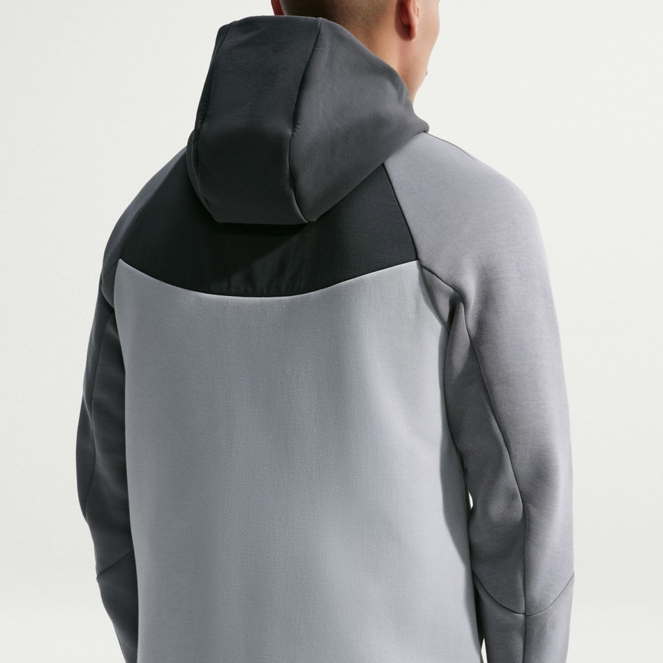 Tech Mix Wr Hoodie Erkek Gri Sweatshirt