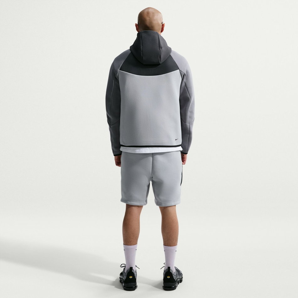Tech Mix Wr Hoodie Erkek Gri Sweatshirt