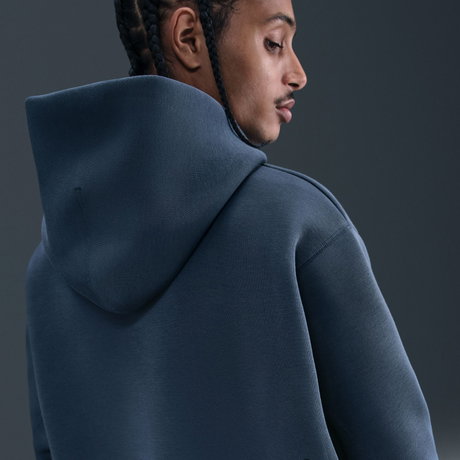NIKE - Tech Po Hoodie Erkek Mavi Sweatshirt (1)