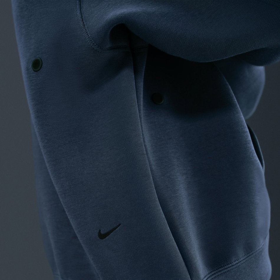 Tech Po Hoodie Erkek Mavi Sweatshirt