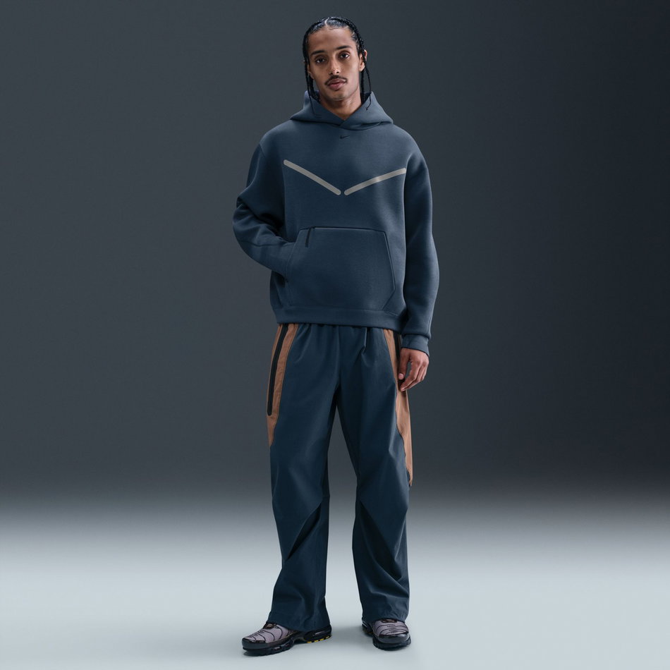 Tech Po Hoodie Erkek Mavi Sweatshirt