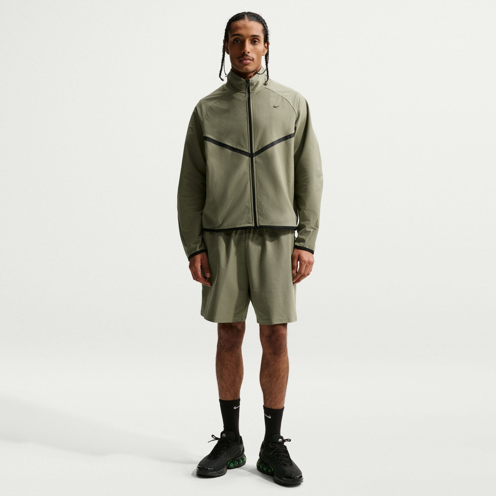 NIKE - Tech Shori Knit Short Erkek Yeşil Şort