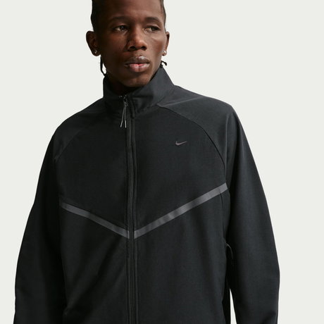 NIKE - Tech Shori Knit Track Jacket Erkek Siyah Sweatshirt