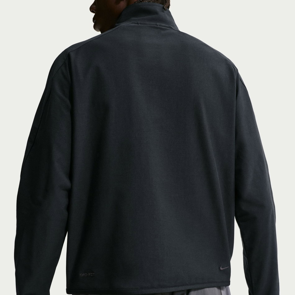 Tech Shori Knit Track Jacket Erkek Siyah Sweatshirt