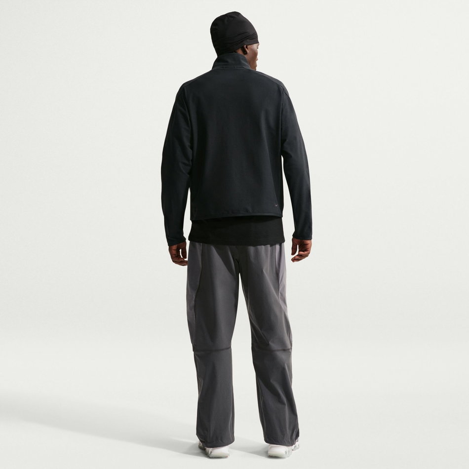 Tech Shori Knit Track Jacket Erkek Siyah Sweatshirt