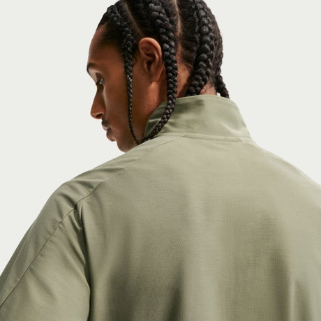 NIKE - Tech Shori Knit Track Jacket Erkek Yeşil Sweatshirt (1)