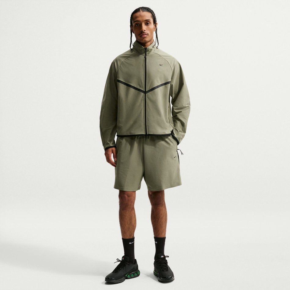 Tech Shori Knit Track Jacket Erkek Yeşil Sweatshirt
