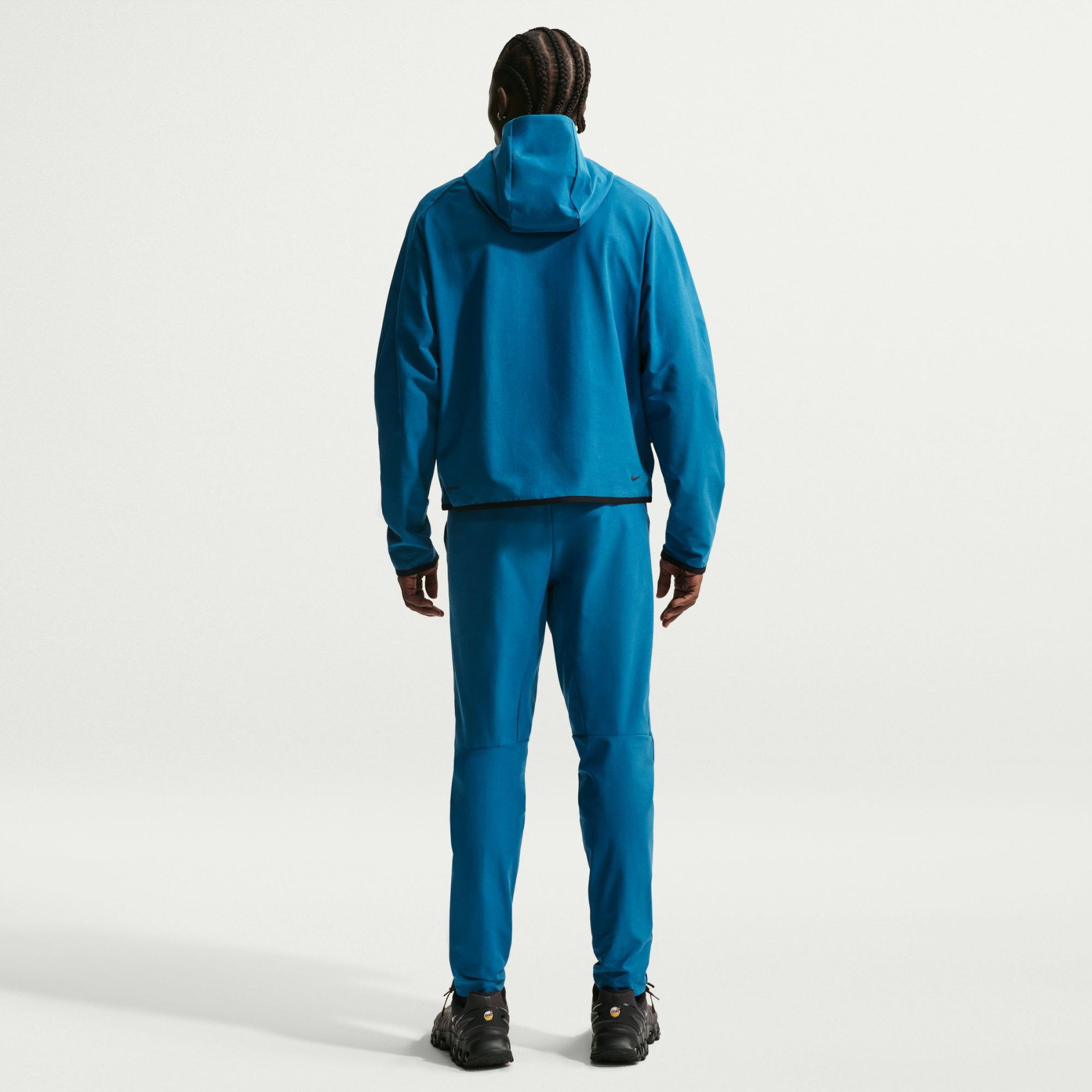 Nike Tech Shori Knit Windrunner Fz Jacket Erkek Mavi Ceket IF1345-476