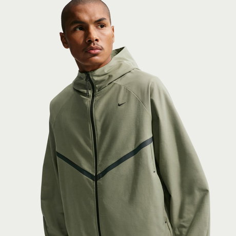 NIKE - Tech Shori Knit Windrunner Fz Jacket Erkek Yeşil Ceket