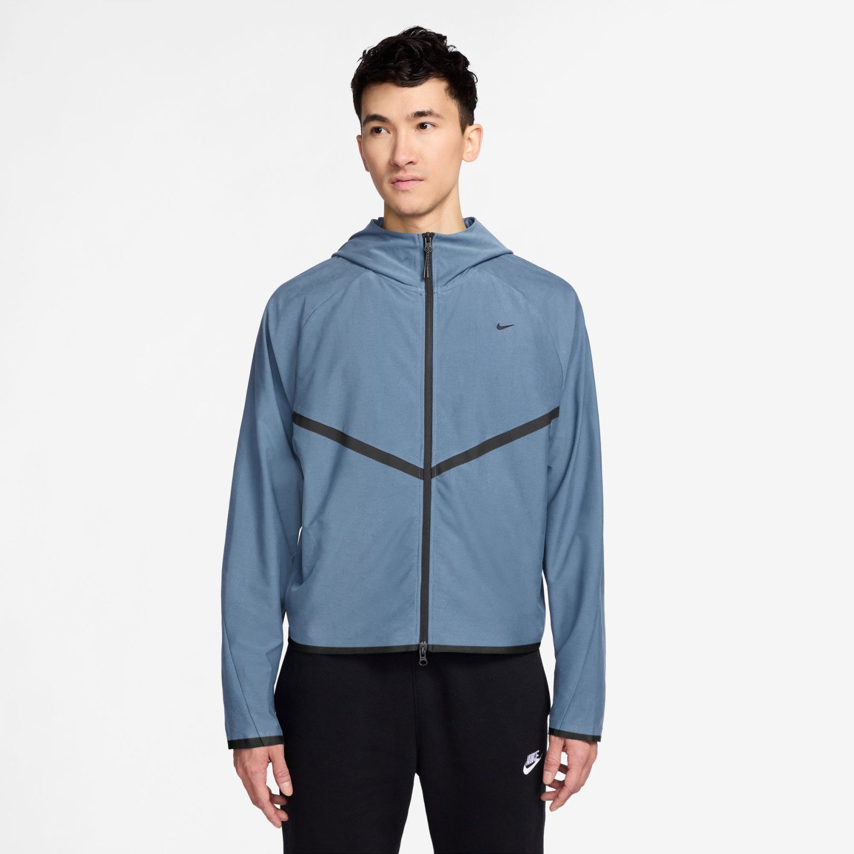 Nike Tech Shori Knit Wr Fz Jacket Erkek Mavi Ceket IF1345-486