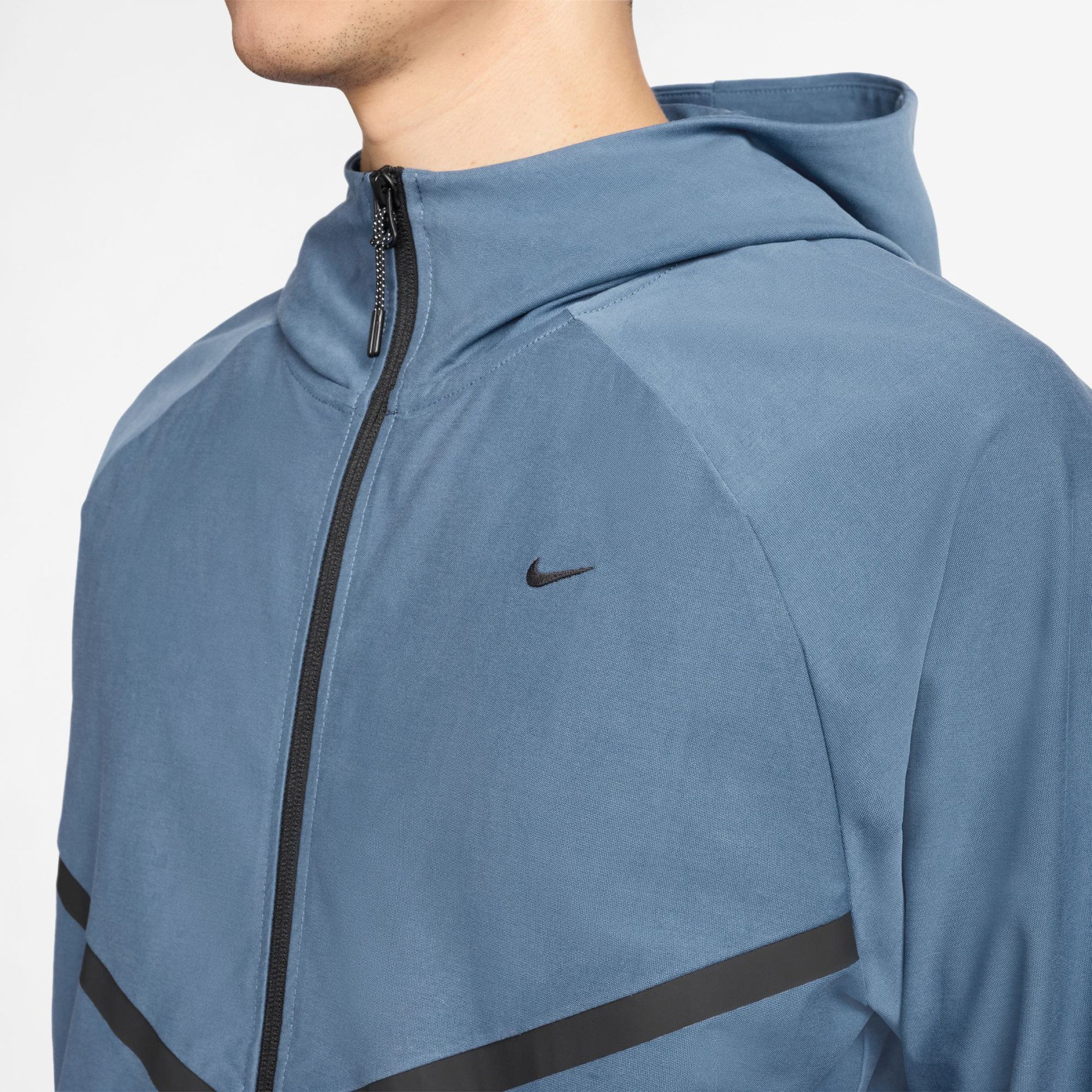 Nike Tech Shori Knit Wr Fz Jacket Erkek Mavi Ceket IF1345-486