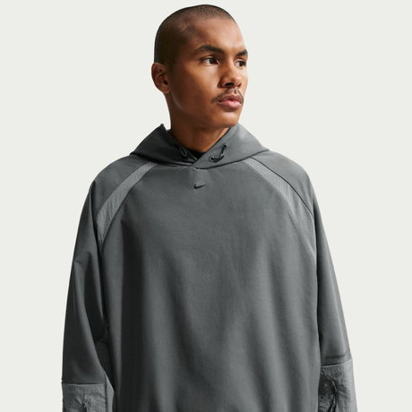 NIKE - Tech Shori Mm Utility Hoodie Erkek Gri Sweatshirt