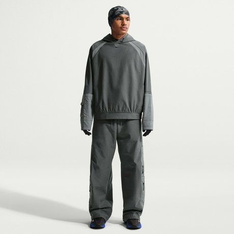 NIKE - Tech Shori Mm Utility Hoodie Erkek Gri Sweatshirt (1)