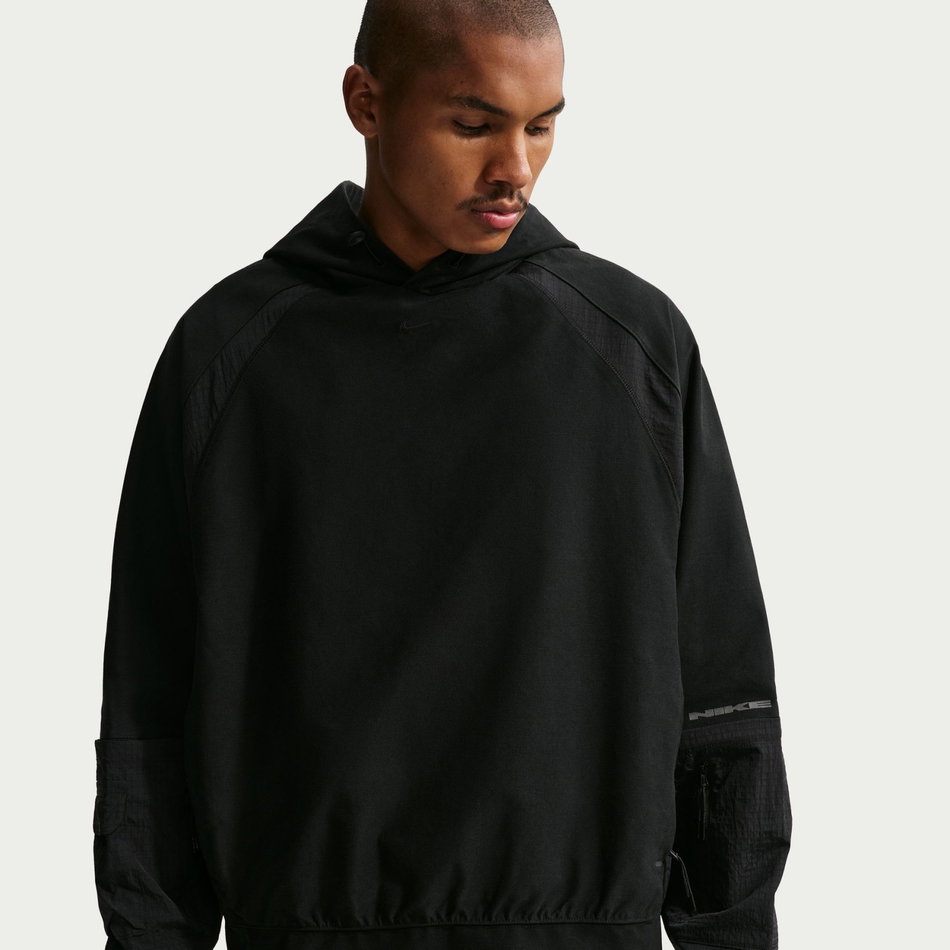 Tech Shori Mm Utility Hoodie Erkek Siyah Sweatshirt