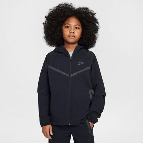 NIKE - Tech Woven Fz Jacket Çocuk Siyah Sweatshirt