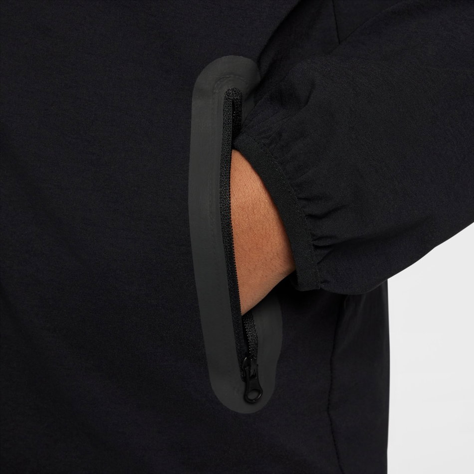 Tech Woven Fz Jacket Çocuk Siyah Sweatshirt