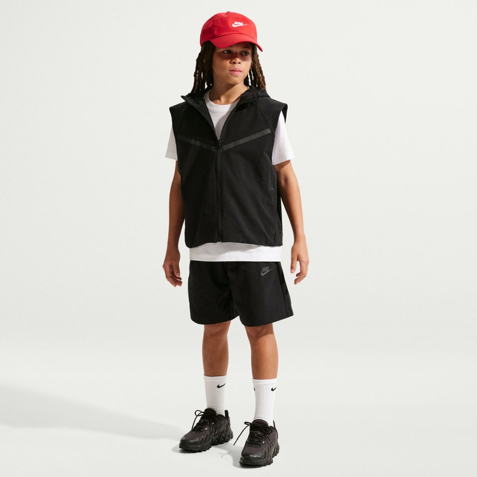 Tech Woven Short Çocuk Siyah Şort