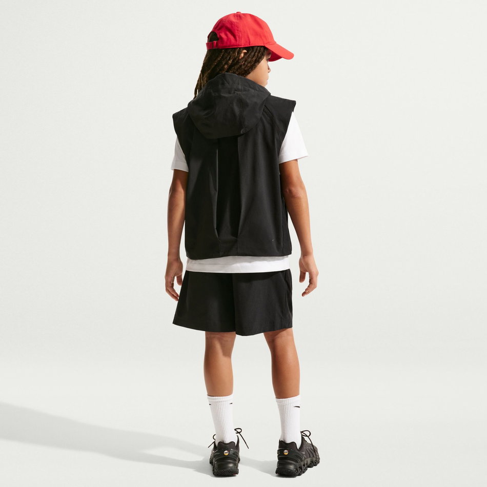 Tech Woven Short Çocuk Siyah Şort