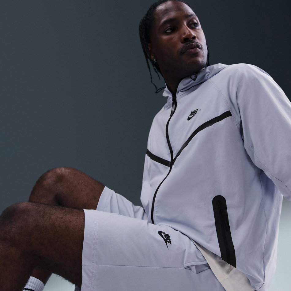 Tech Woven Short Erkek Gri Şort